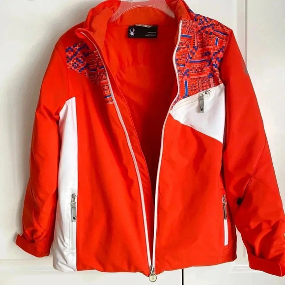Cute Girls SPYDER Project Winter Ski Jacket with 3M Thinsulate & Spylon DWR - Picture 11 of 16